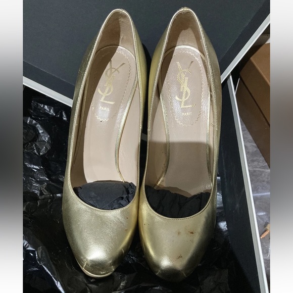 YSL heels 37 1/2 preowned with box - Picture 11 of 14